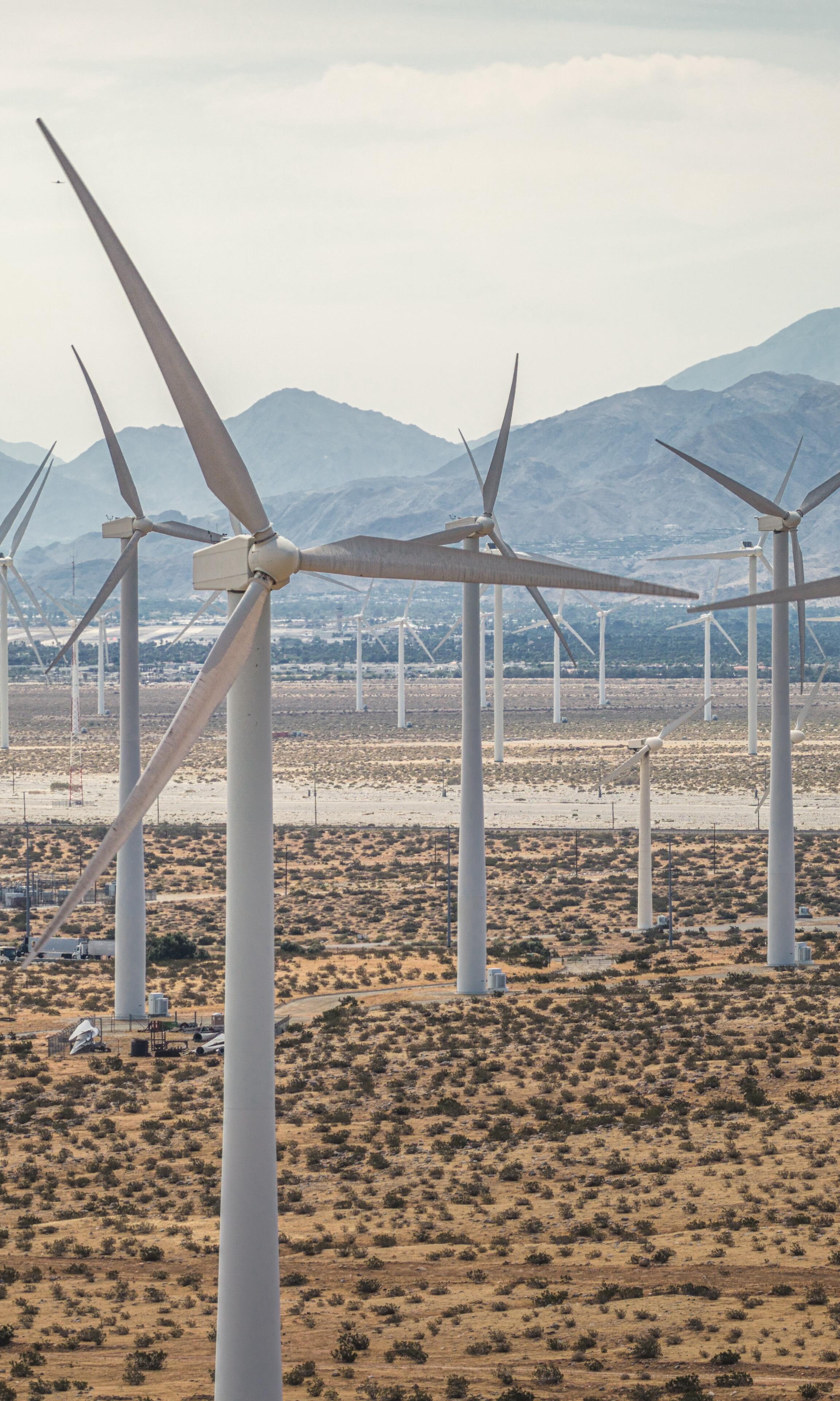 Renewable energy infrastructure landscape